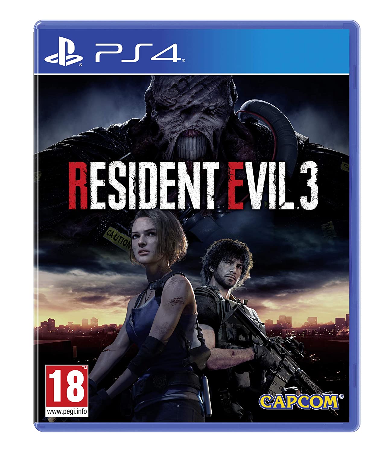 resident evil 3 nemesis PS4