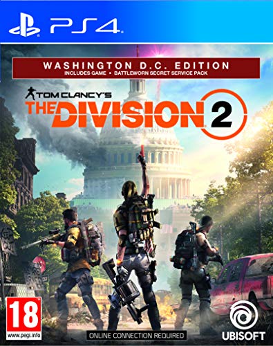 Tom Clancys The Division 2 Washington DC Edition PS4 (Online Multiplayer Only Game)