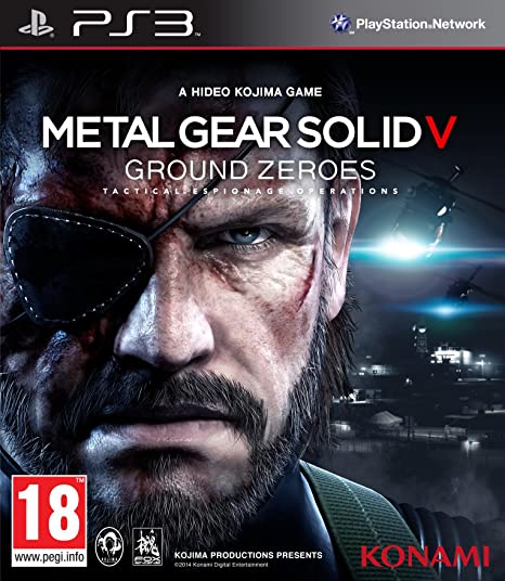 Metal Gear Solid V Ground Zeroes PS3 (MGS)