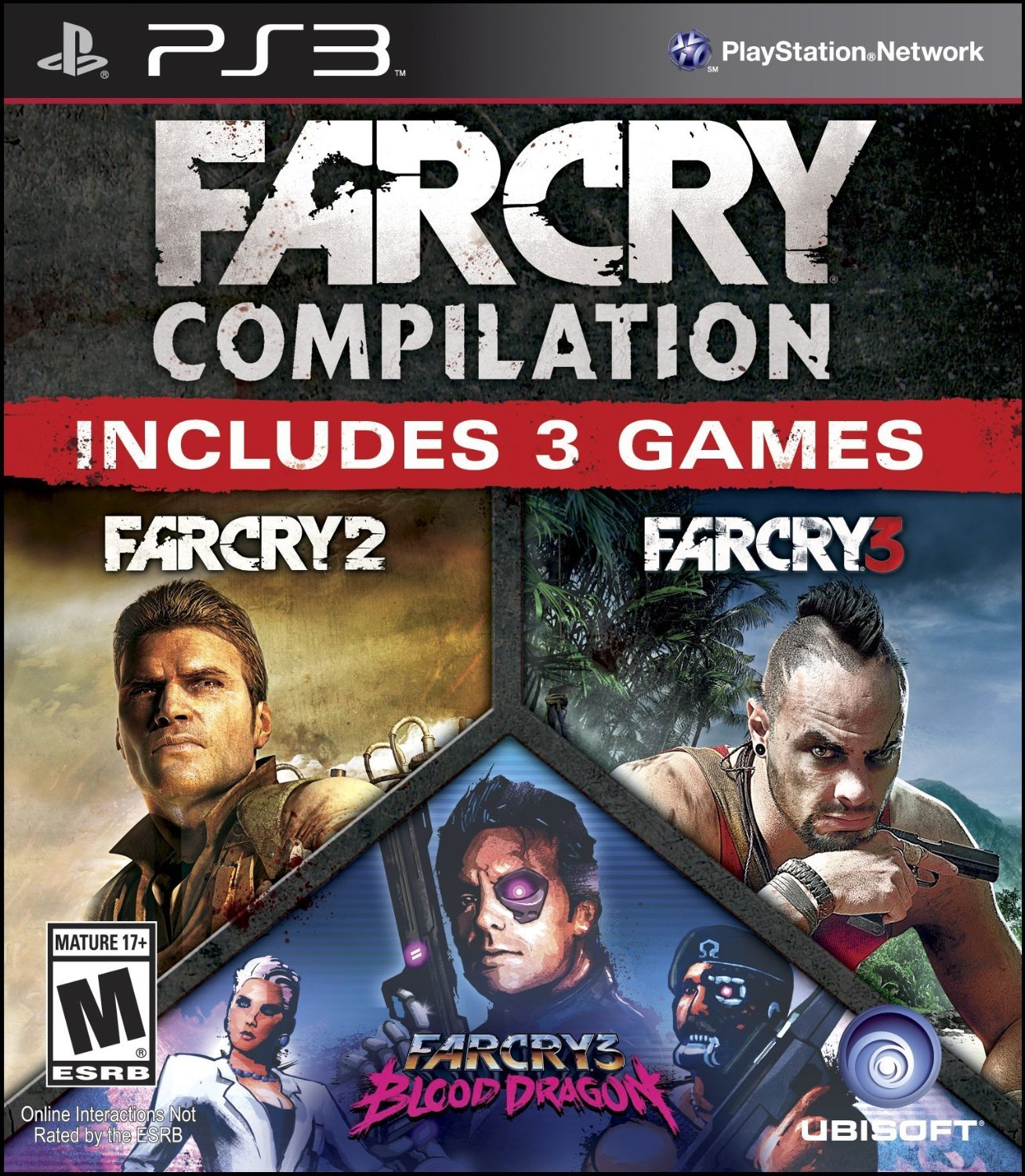 Far Cry Compilation (Far Cry 2, Far Cry 3, Far Cry 3 Blood Dragon) PS3