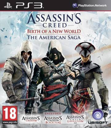 manifestation Vejrtrækning Countryside Assassins Creed The American Saga PS3 | Buy or Rent CD at Best Price