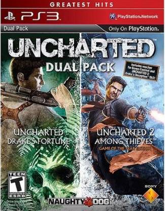 Uncharted Dual Pack Uncharted Drakes Fortune & Uncharted 2 Among Thieves (Game Of The Year Edition) PS3