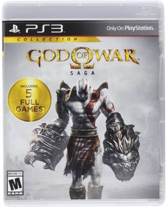 God of War Saga, The collection includes God of War, God of War II, God of War III PS3
