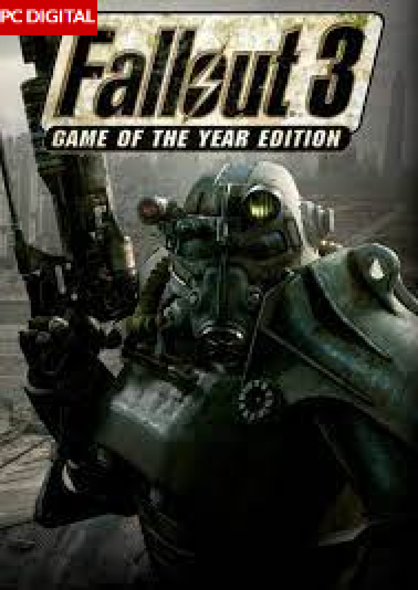 Fallout 3 – Game Of The Year PC (Digital)