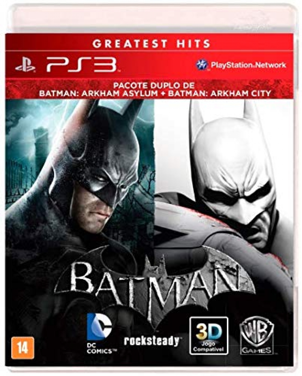 Batman Arkham Asylum & Arkham City DUAL PACK PS3
