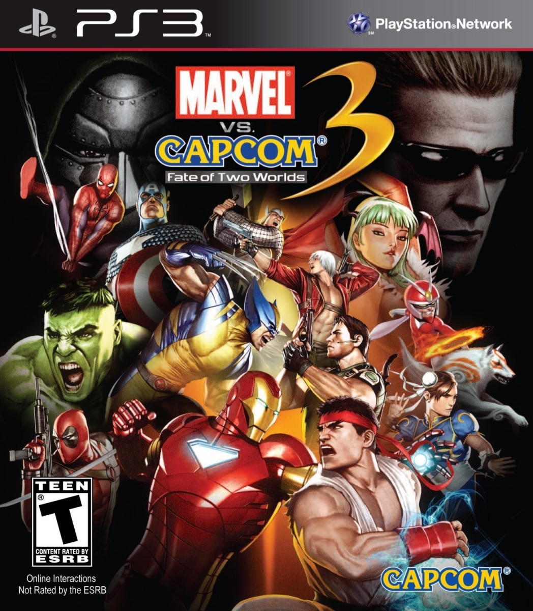 Marvel Vs Capcom 3 Fate of Two Worlds PS3