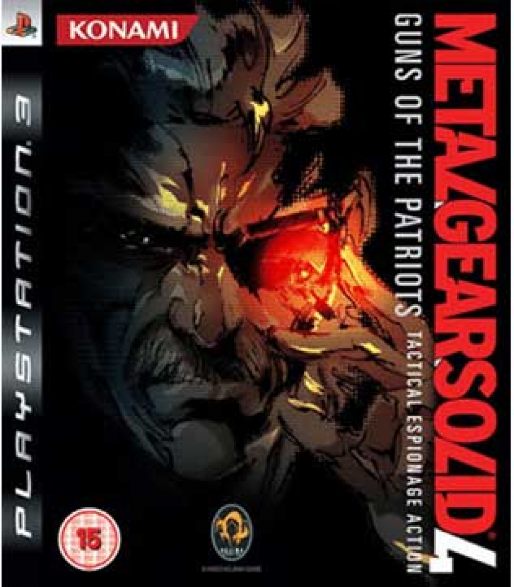 Metal Gear Solid 4 Guns of the Patriots PS3 (MGS 4)