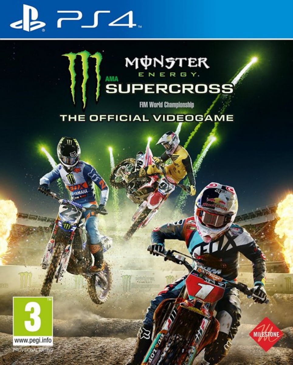 Monster Energy Supercross The Official Video Game PS4