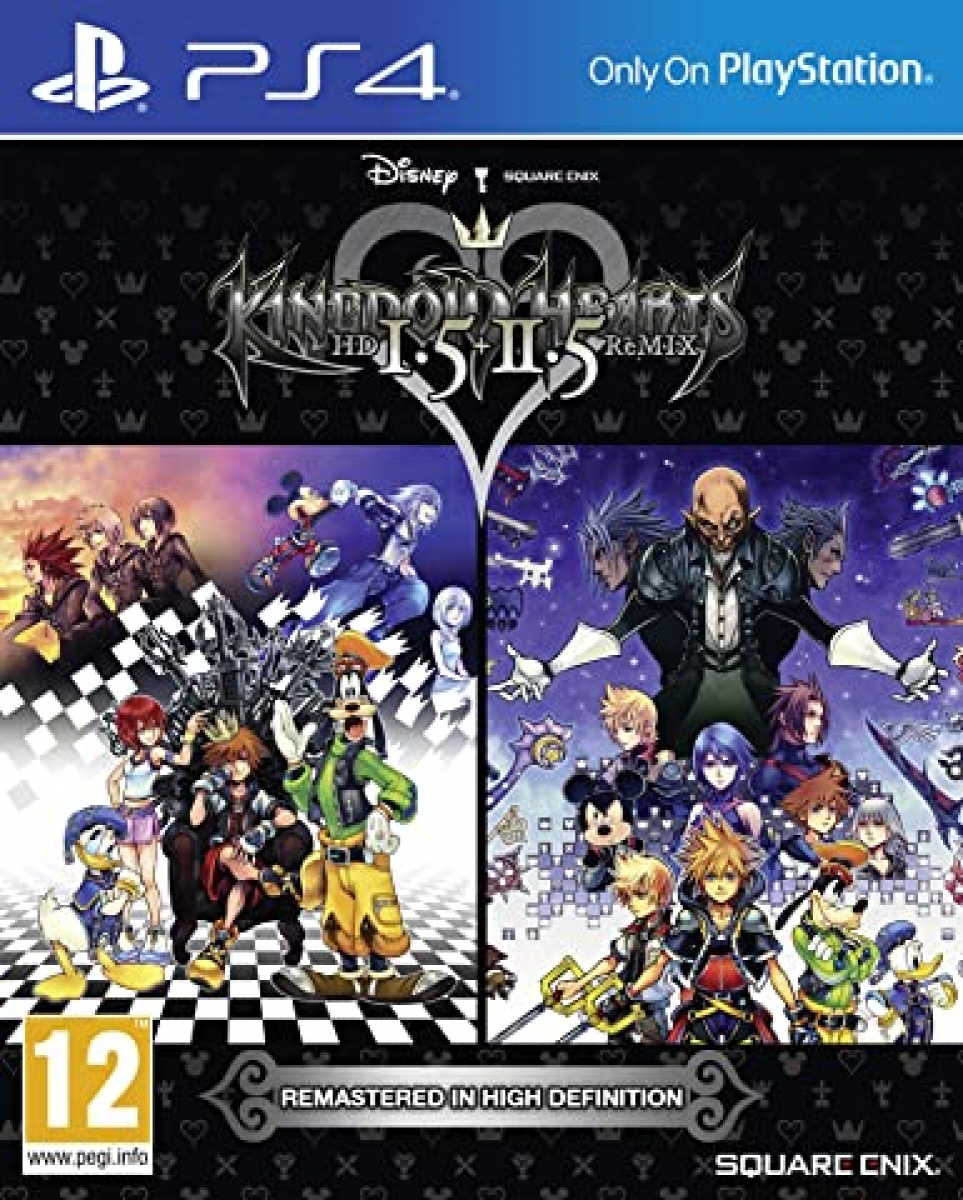 Kingdom Hearts HD I.5 and II.5 Remix PS4