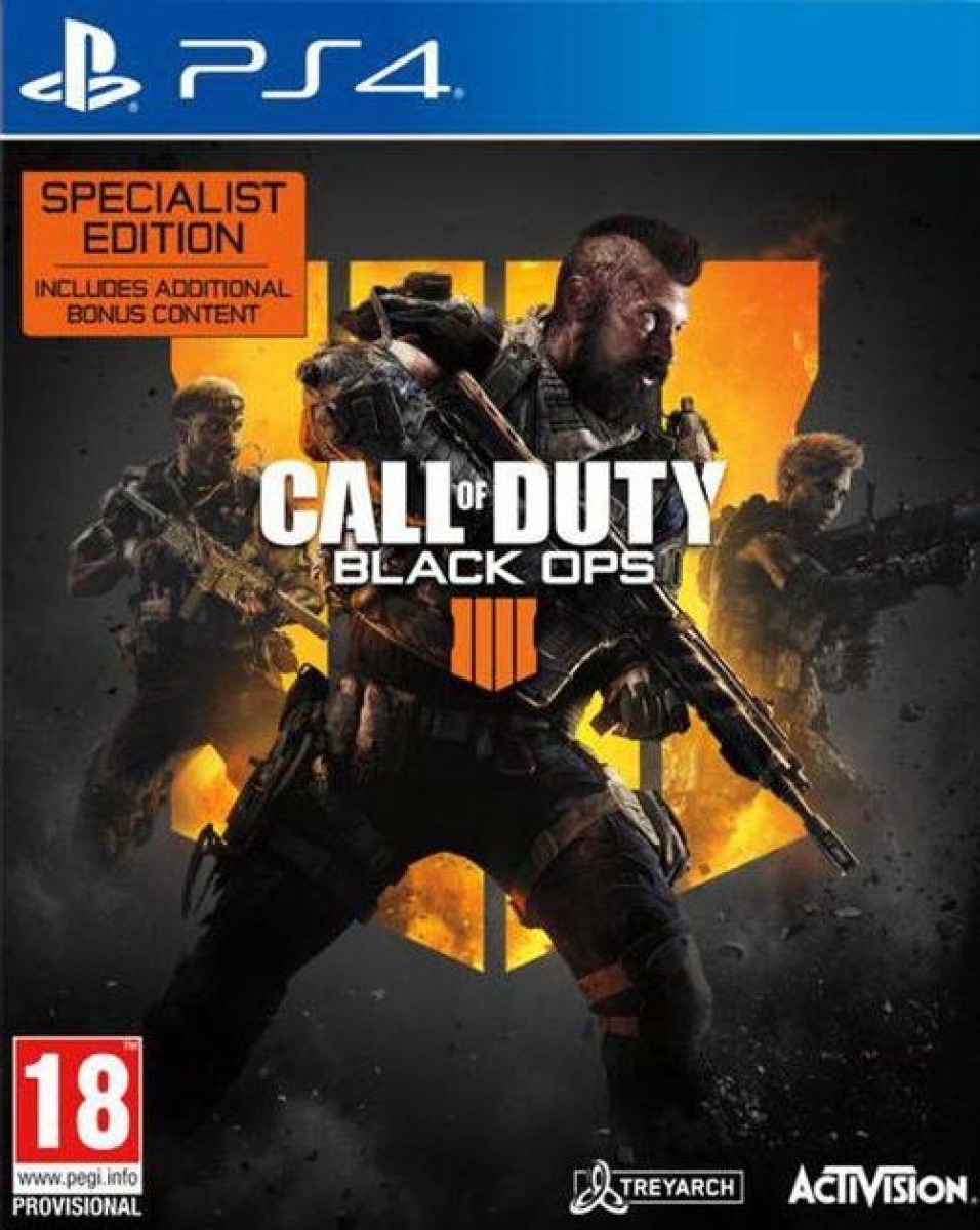 Call Of Duty Black Ops 4 Specialist Edition PS4 (Online Multiplayer Only Game)