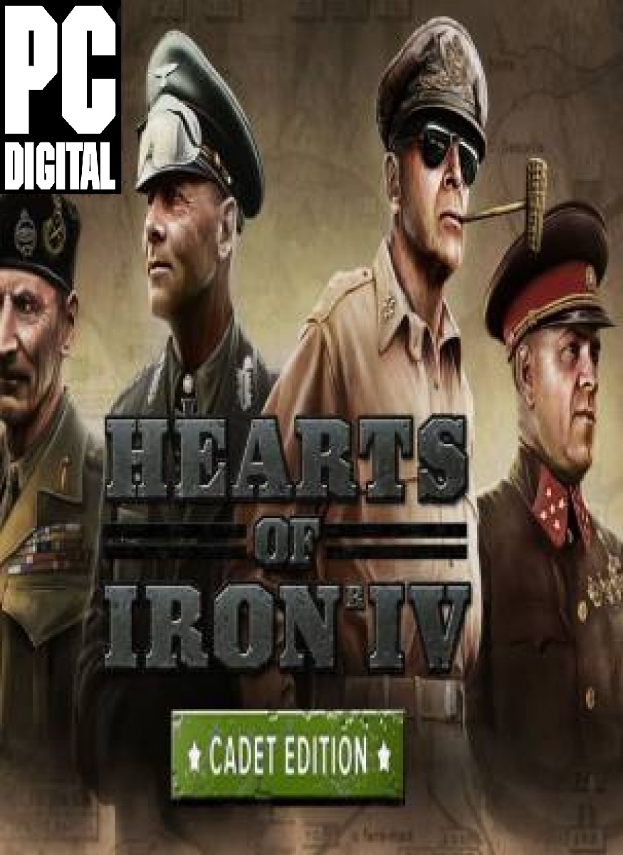 Hearts Of Iron IV: Cadet Edition PC (Digital)