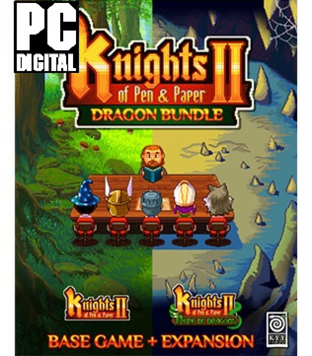 Knights Of Pen And Paper 2 – Dragon Bundle PC (Digital)