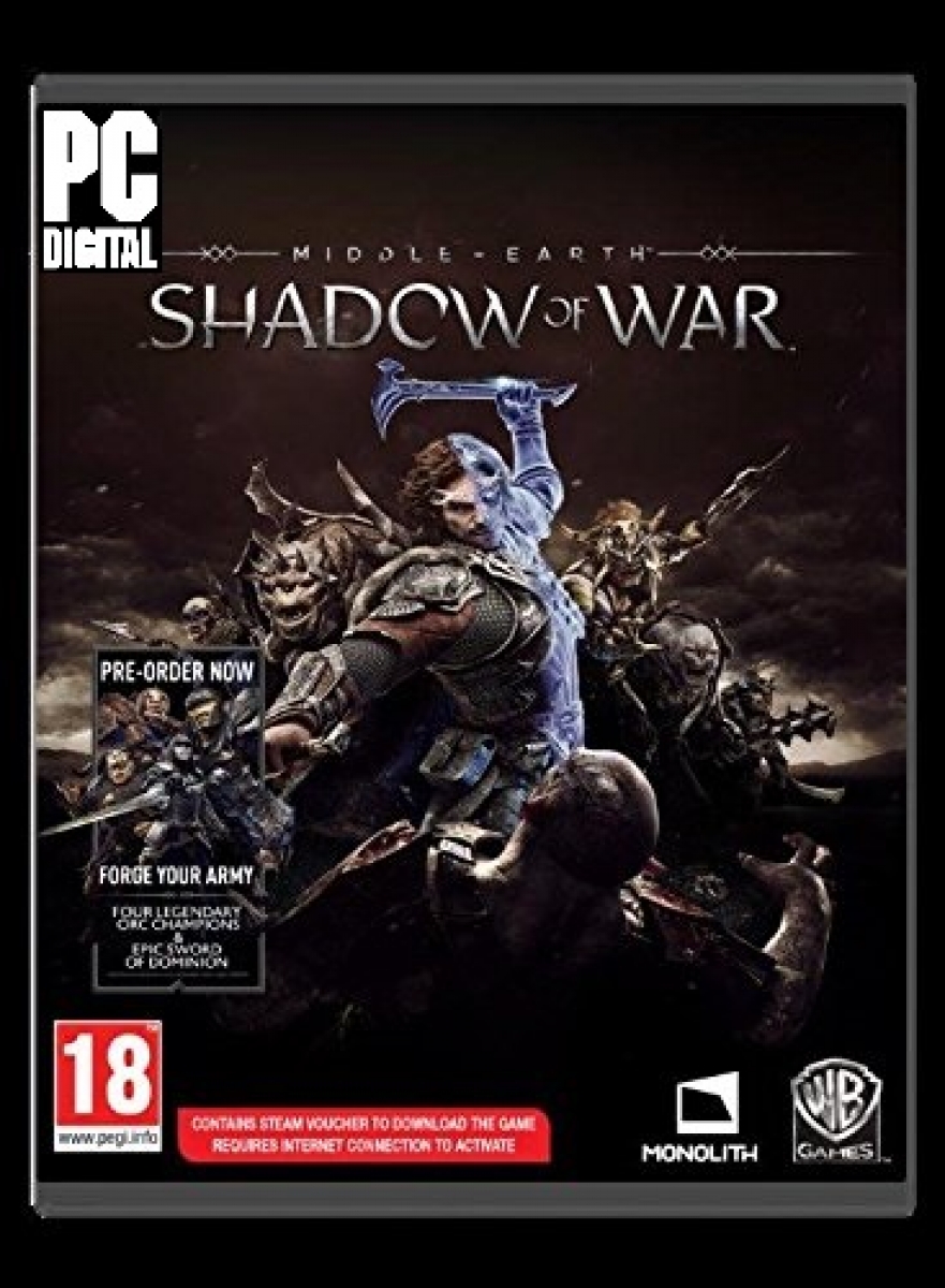 Middle Earth: Shadow of War – Gold Edition PC (Digital)