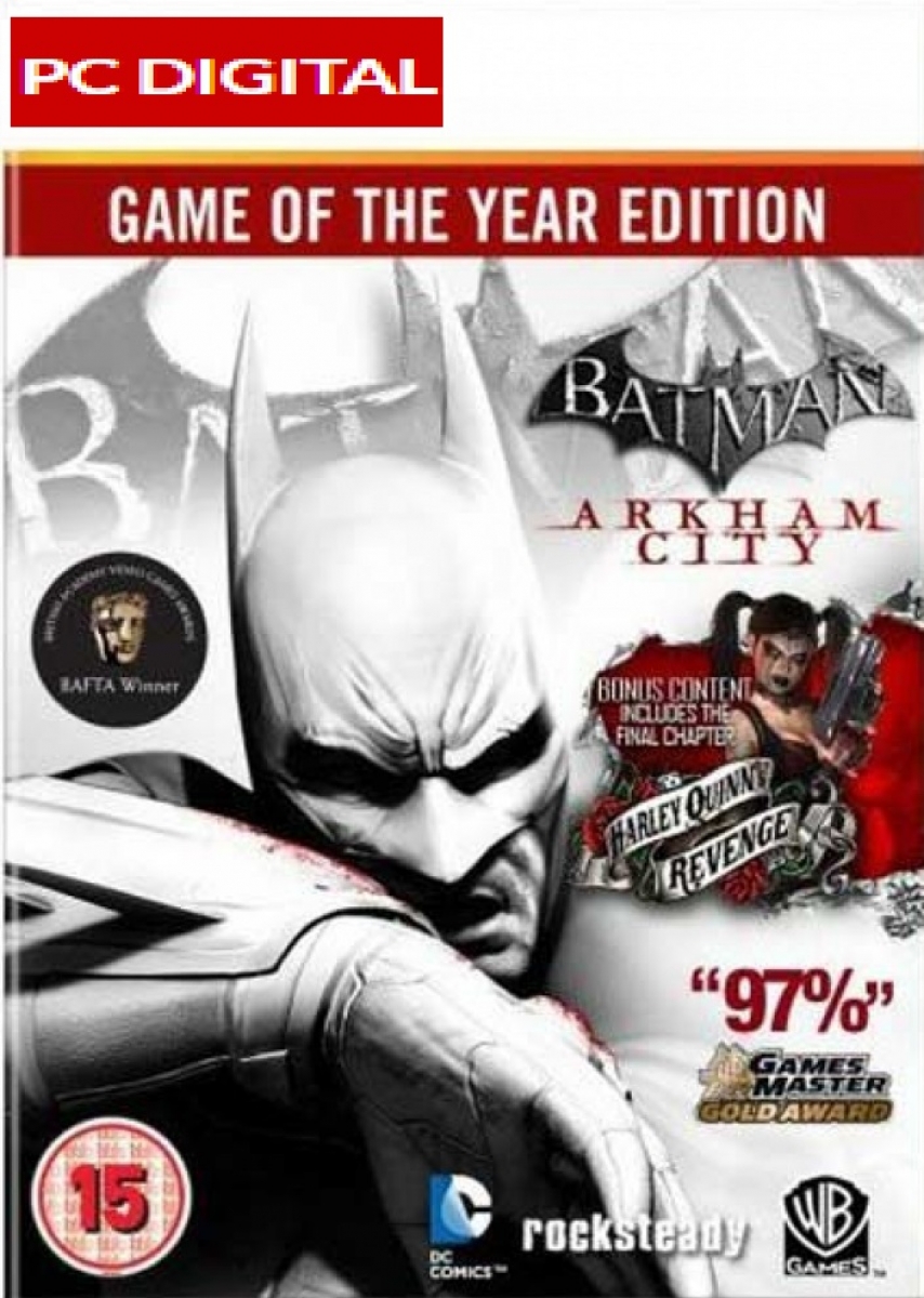 Batman : Arkham City – Game of the Year Edition PC (Digital)999