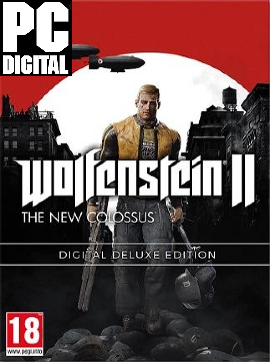 Wolfenstein II: The New Colossus Deluxe Edition PC (Digital)