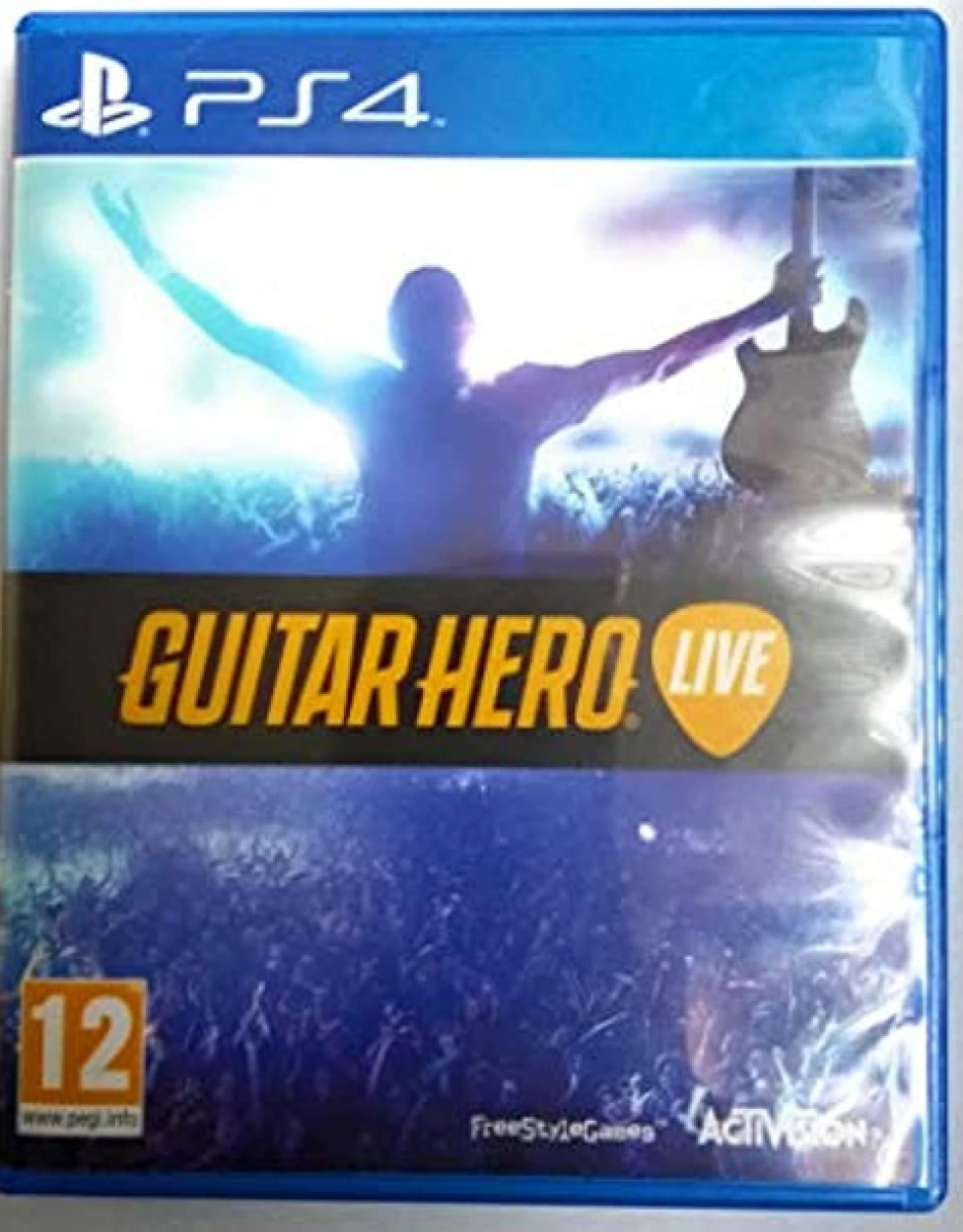 Guitar Hero Live Game & Guitar Controller PS4