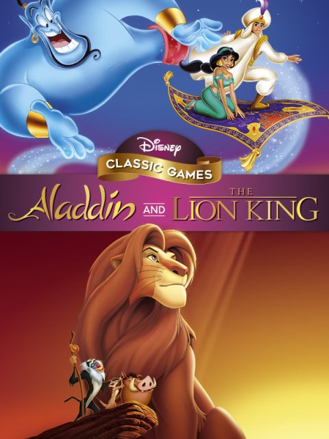 Disney Classic Games Aladdin and the Lion King cover art