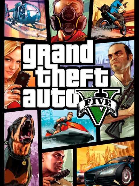 Grand Theft Auto V cover art