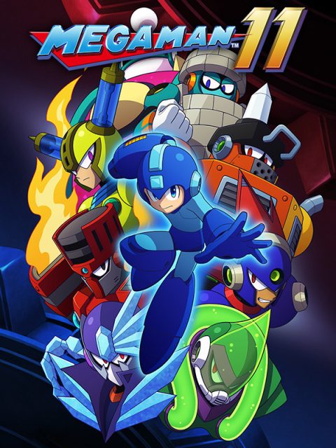 Mega Man 11 cover art
