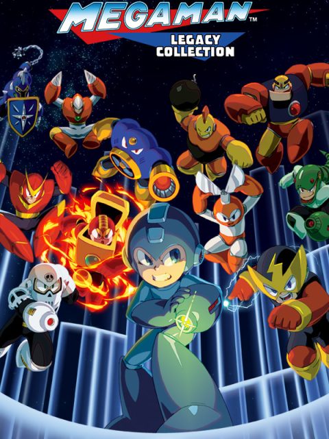 Mega Man Legacy Collection cover art