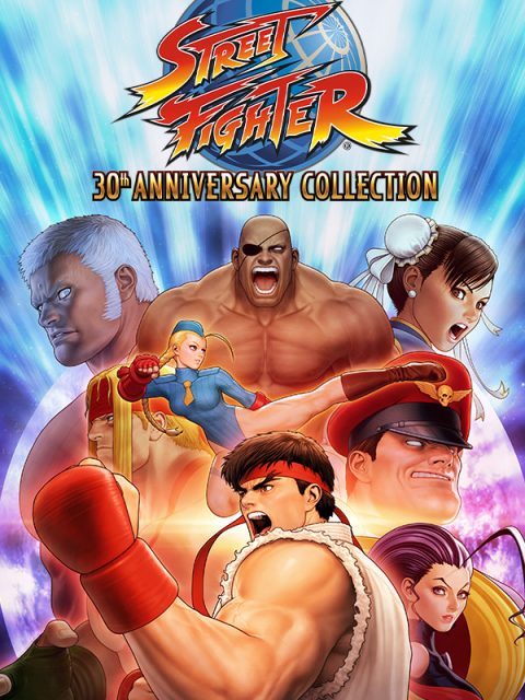 Street Fighter 30th Anniversary Collection cover art