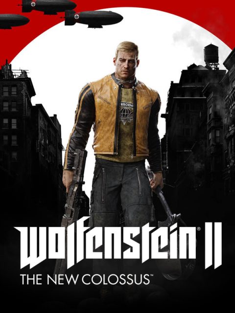 Wolfenstein II the New Colossus cover art